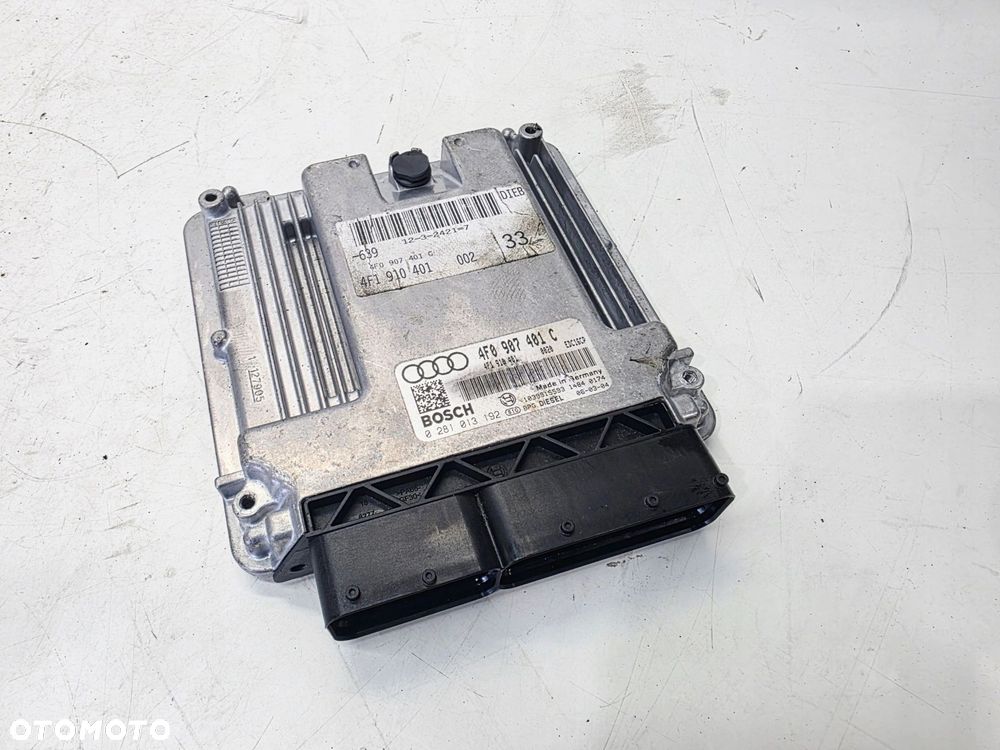 KOMPUTER STEROWNIK SILNIKA AUDI A6 C6 2.7 TDI 4F0907401C 4F1910401 - 1