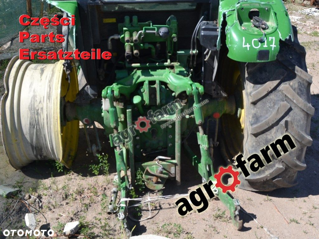 John Deere 5080M części, skrzynia biegów, silnik - 2