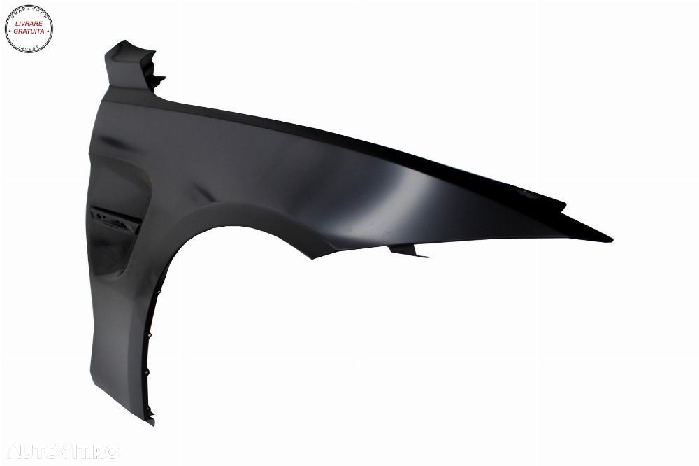 Aripi Laterale BMW 4 Series F32 F33 F36 (2013-02.2017) Ornament Negru M4 Design- livrare gratuita - 5