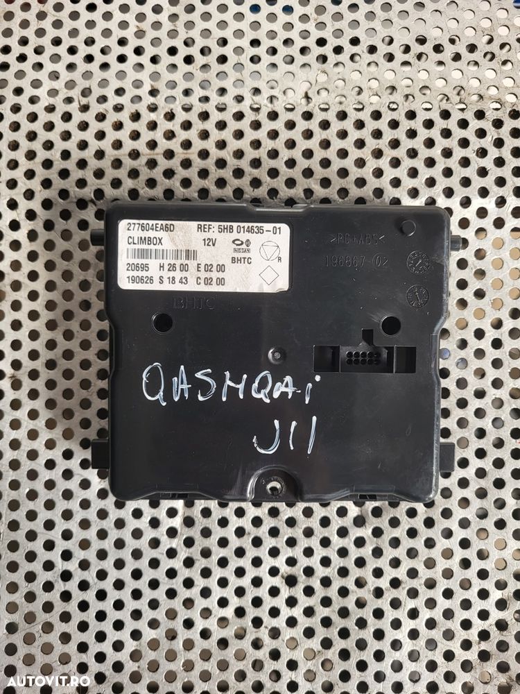 Calculator ECU Modul Climatronic Nissan Qashqai J11 Volan Stanga Cod 277604EA6D Dezmembrez Nissan Qashqai J11 1.5 Dci Euro 6 An 2013-2014-2015-2015-2016-2017-2018-2019-2020 Automat Volan Stanga 2x4 Masina Cu 18.000 Km - 2