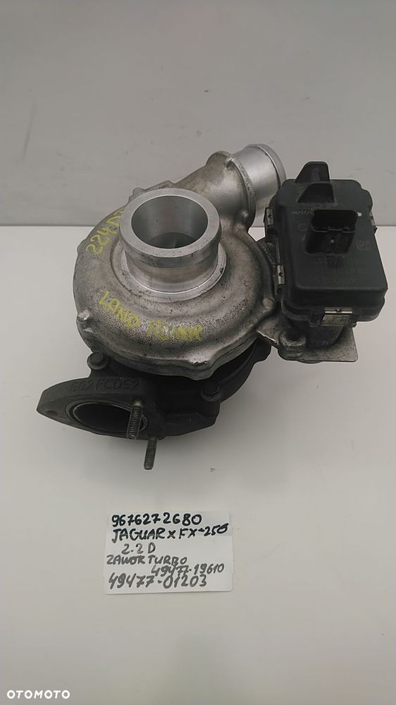 TURBINA 2.2 D 150KM 152KM 160KM 163KM 190KM 200KM XF X250 9676272680 49477-01203 - 1