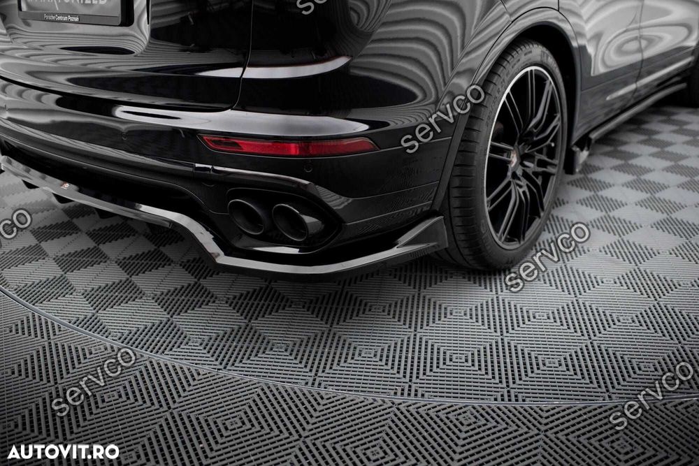 Prelungire bara spate Porsche Cayenne Mk2 2014-2018 v3 - Maxton - 4