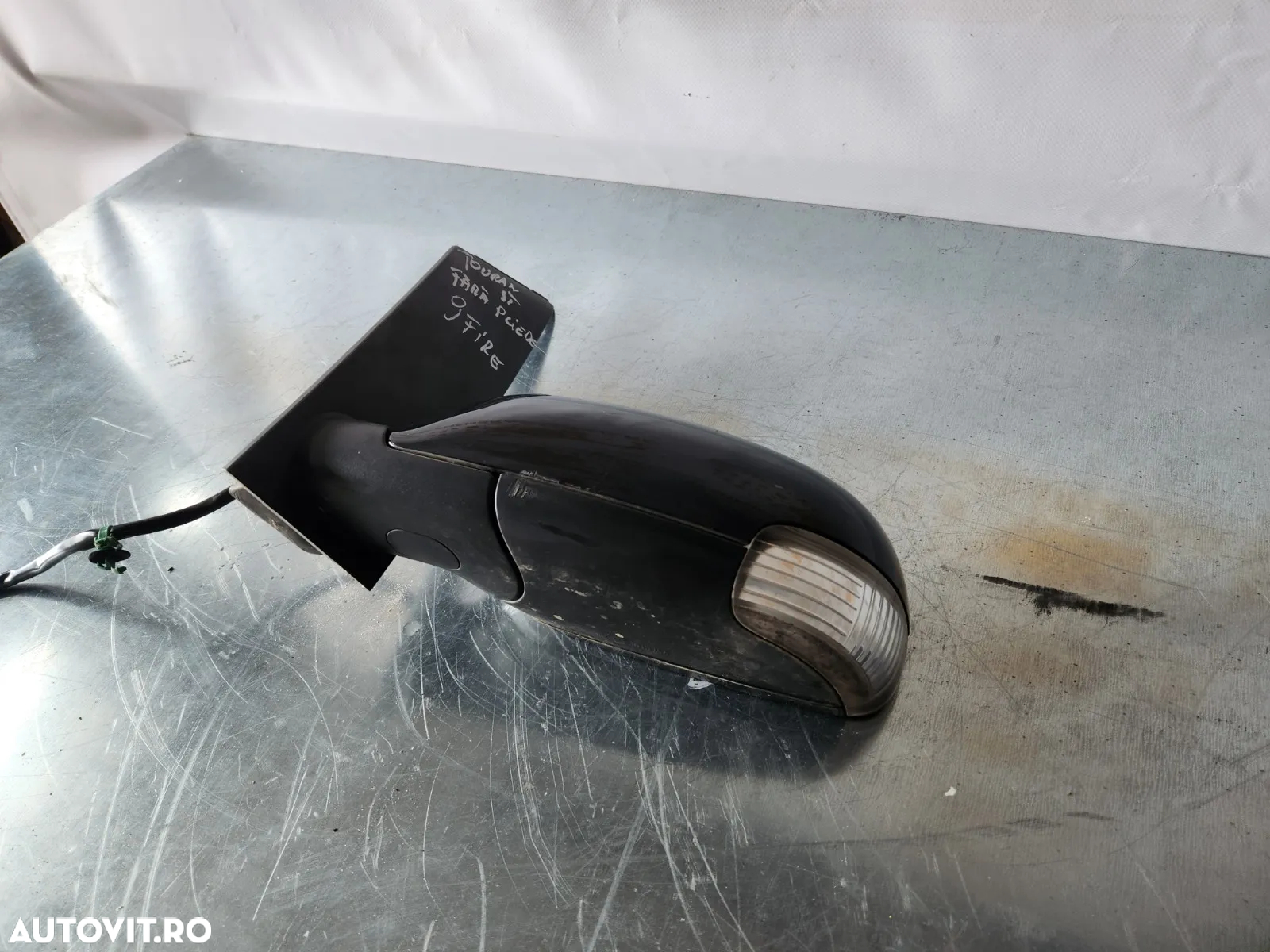 Oglinda Stanga Vw Touran Electrica Volan Stanga Cu 9 Fire La Mufa - 5