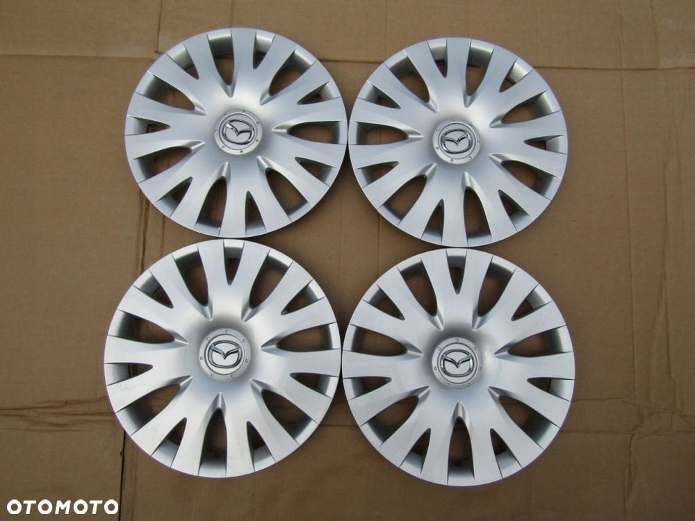 4x Kołpaki 16 Mazda 3 5 6 CX3 C-X3 CX5 C-X5 CX30 CX-30 CX-3 CX-5 CX5 - 1