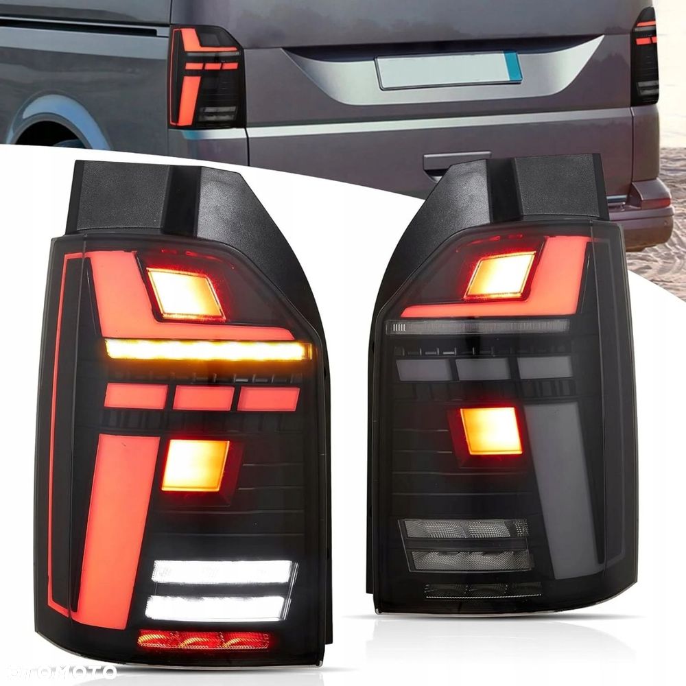 Lampy tyl Vland Led Tuning Vw T6 1 Transporter Multivan Caravelle 7e 15-24 - 1