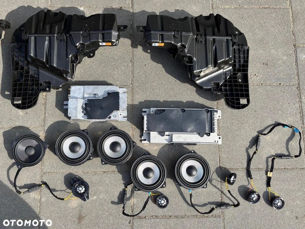 GŁOSNIKI BOWERS WILKINS ZESTAW WZMACNIACZ AUDIO SET BMW G70 KOMPLET - 3