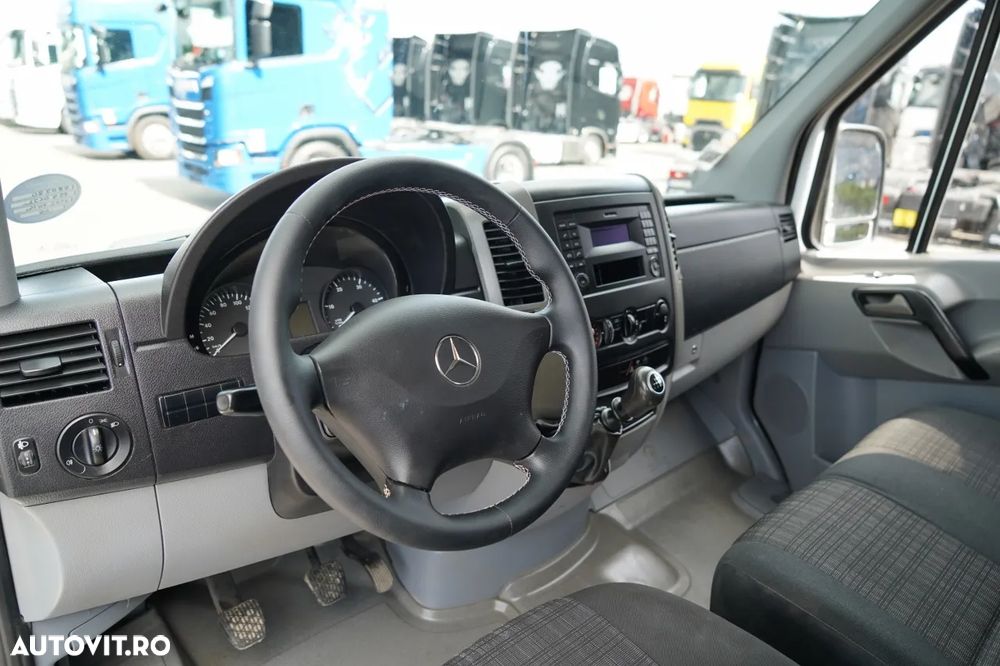 Mercedes-Benz SPRINTER 516 CDI / BASCULĂ DIN OȚEL - 3,5 M / CAMION BASCULĂ DIN OȚEL - 7 LOCURI / DOUĂ LOCURI / MANUALĂ / IMPORTATĂ - 23