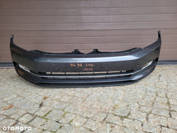 ZDERZAK PRZEDNI PRZÓD VW PASSAT B8 LB7R PDC HALOGENY