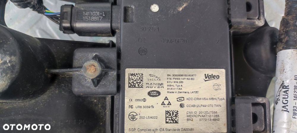 FW93-14F152-BD radar czujnik moduł sensor martwego pola JAGUAR XJ X351 LONG - 5