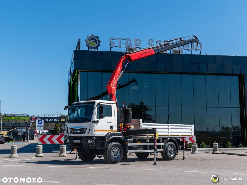MAN TGM 18.250 4x4 FassiI F215A.0.23 Active HDS Żuraw - 10