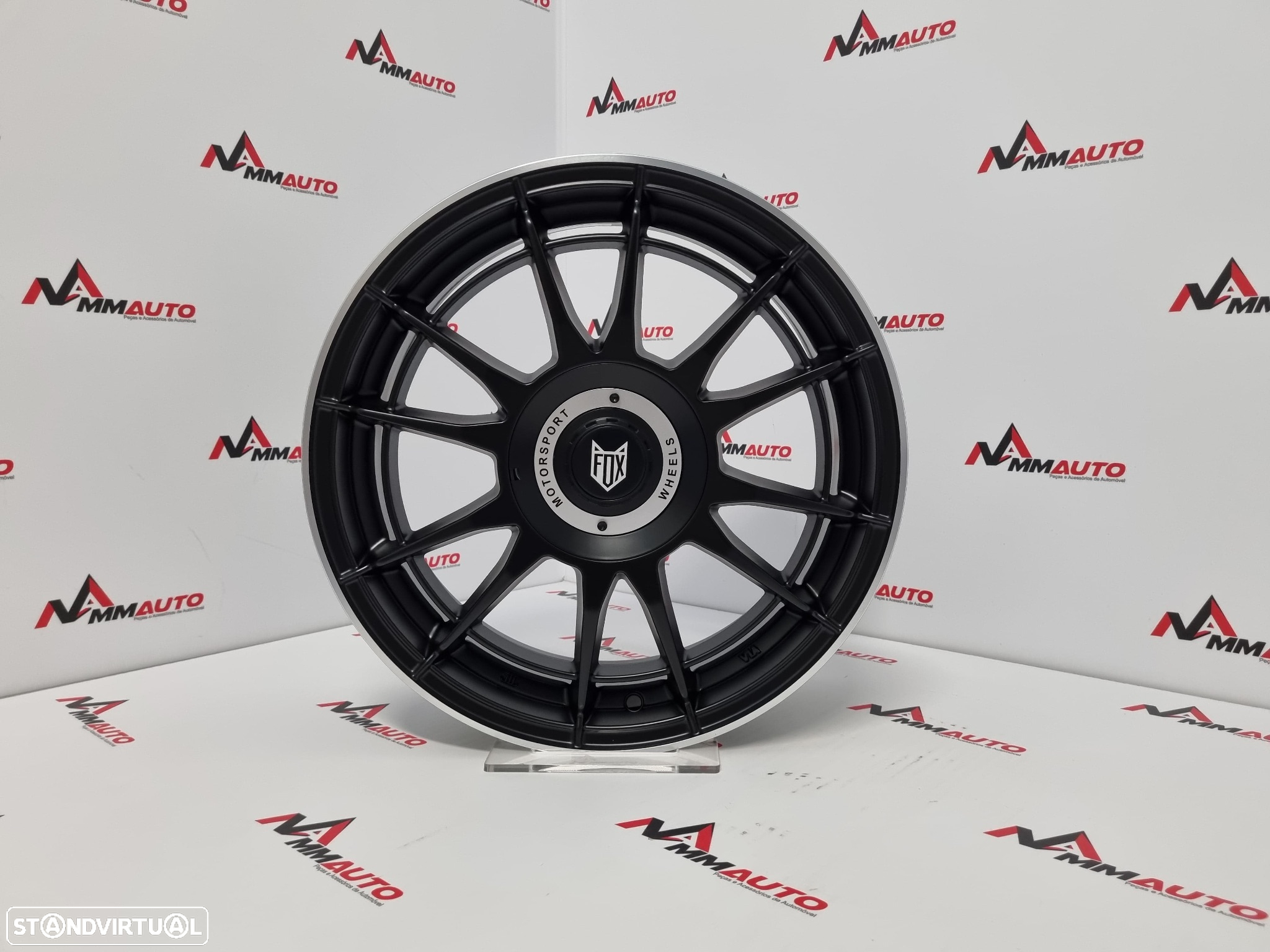 Jantes FOX VR4 Satin Black 16 (4x100) (4x108) - 4