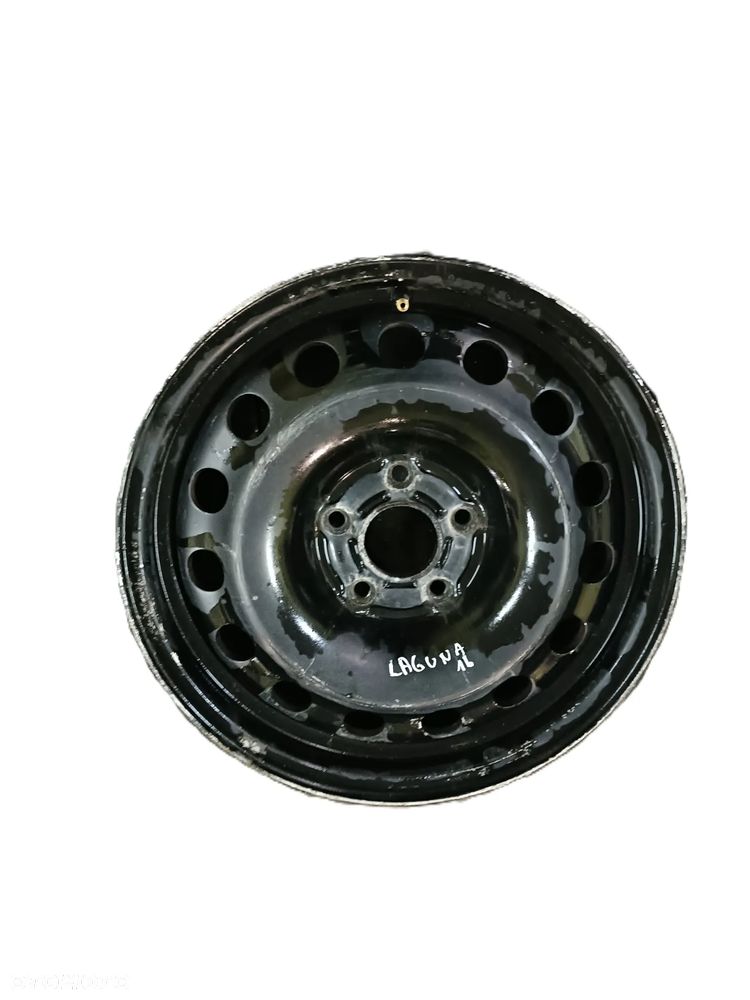 RENAULT LAGUNA II 01-07 komplet 4 sztuki felgi stalowe 16'' * - 7