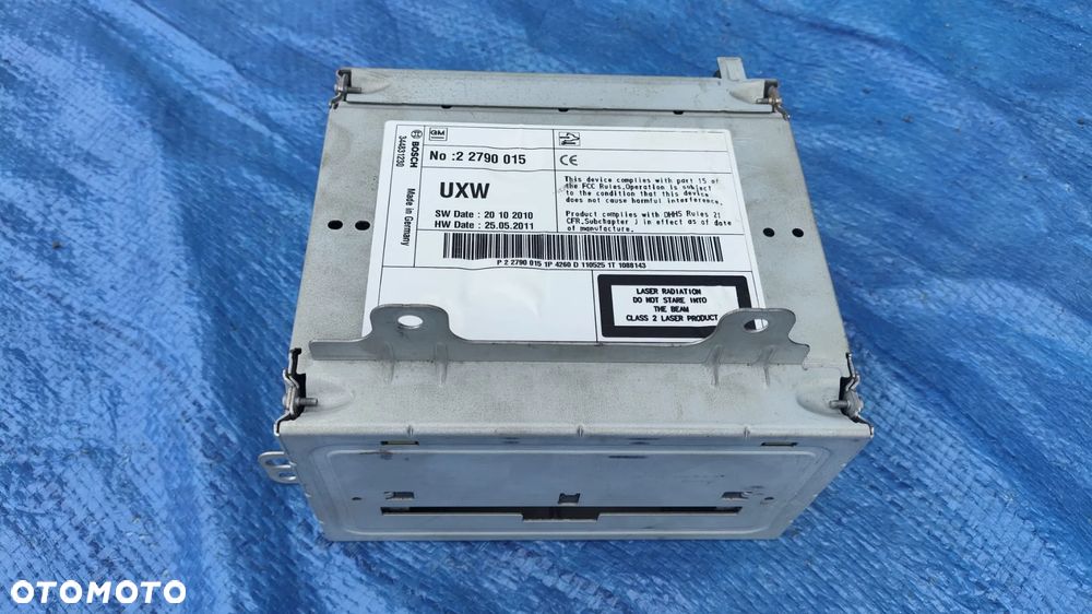 RADIO NAWIGACJA CD 500 NAVI WYŚWIETLACZ PANEL KRATKA NAWIEWU KOMPLET BRĄZ BRĄZOWY OPEL INSIGNIA A - 5