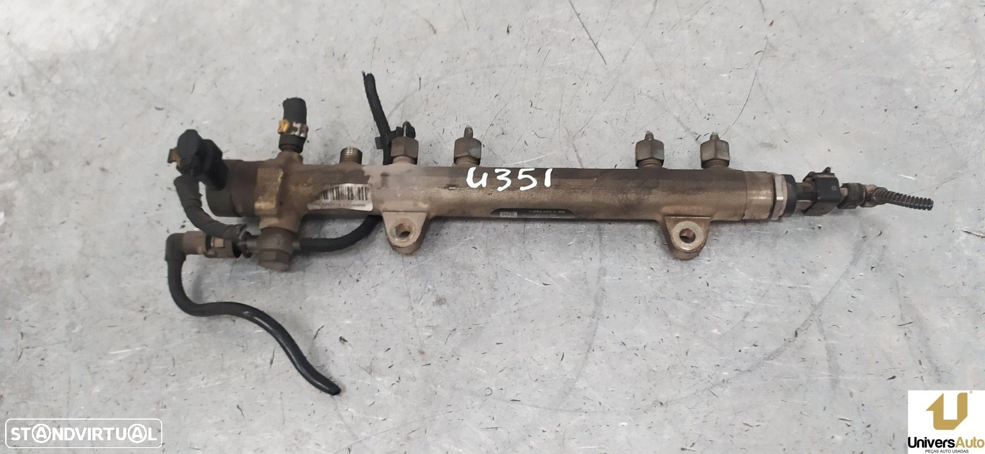 RAMPA INJETORA OPEL CORSA C 2006 -0445214044 - 3