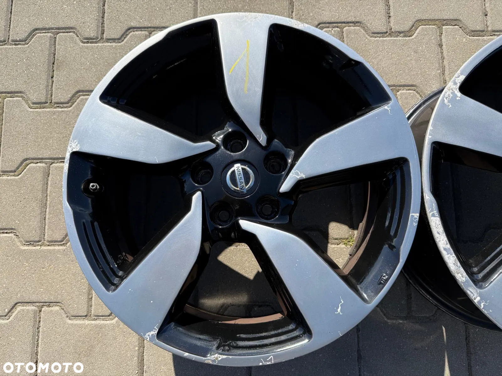 ALU FELGI NISSAN QASHQAI J11 7Jx18 ET40 5x114,3 N64801 4EA8A CZUJNIKI ĆIŚNIENIA - 2