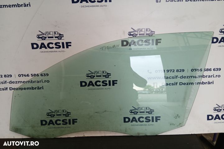 Geam usa fata stanga 43R-001025 43R-001025 Volkswagen VW Tiguan 1 [fa - 1
