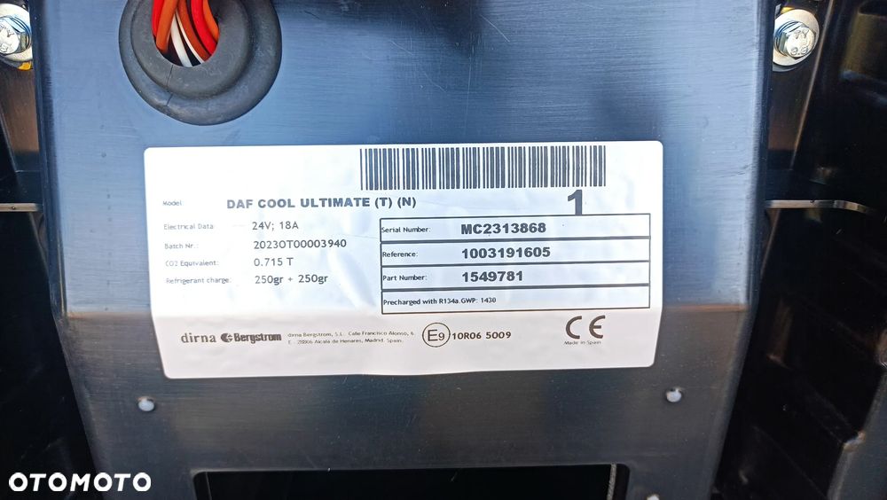 Klimatyzacja daf xg - 7