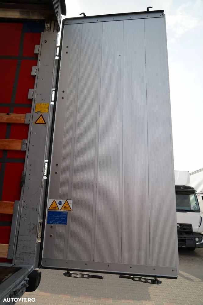 Schmitz Cargobull CORTINĂ / VARIOS / 385/55 R22.5 / PUNȚĂ CULISANTĂ / ACOPERIȘ CULISANT / SAF - 14