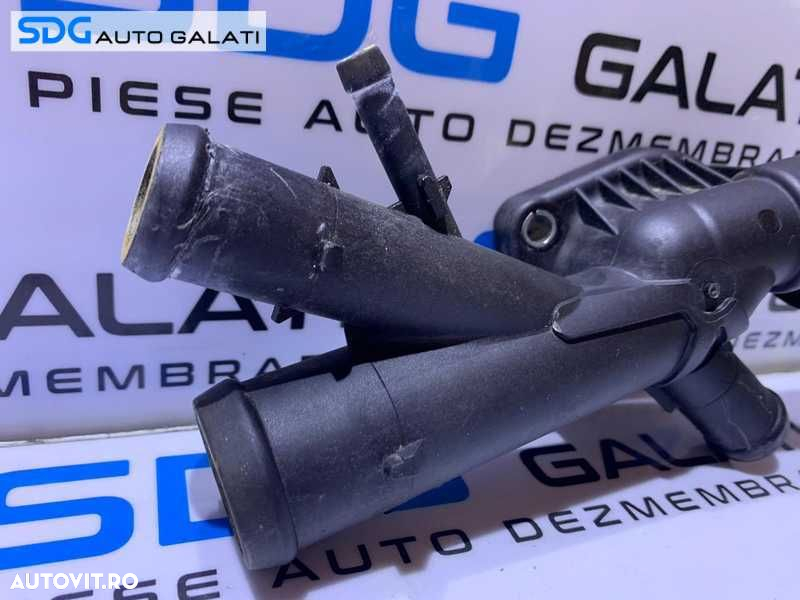 Distribuitor Corp Carcasa Termostat Apa Seat Altea 1.6 TDI CAYB CAYC 2007 - 2015 Cod 03L121131AA 03L121132AA - 3