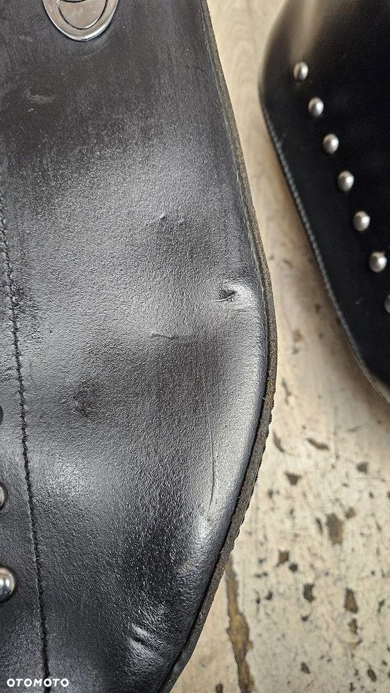 Duże kufry sakwy Ledrie stelaż z podporą Yamaha XVS1100 Drag Star Classic - 11