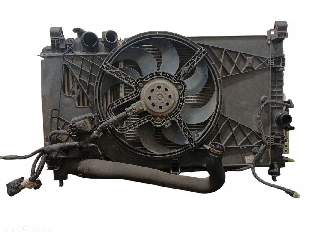 CHŁODNICE KOMPLET WENTYLATOR OPEL MERIVA B 1.4 T 140KM A14NET 13330996 - 4