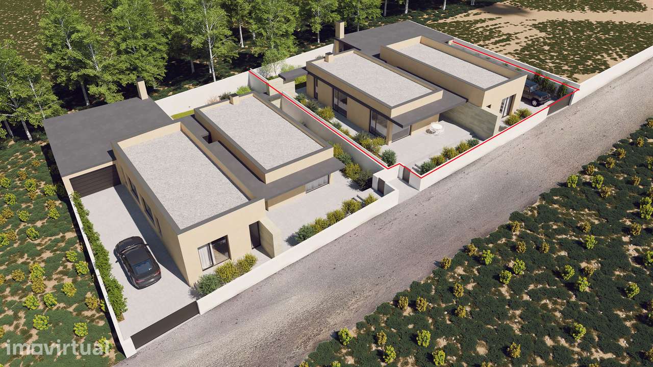 Lote 500M2, Com projeto em fase de aprovação para Moradia térrea T3 - Grande imagem: 2/12