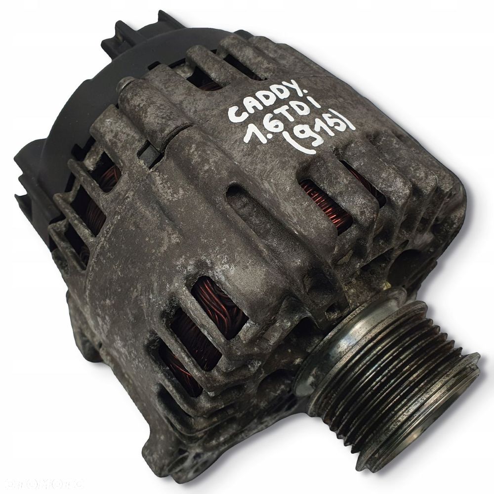 ALTERNATOR VW Caddy III 1.6 TDI 03L903023A valeo 140A - 1