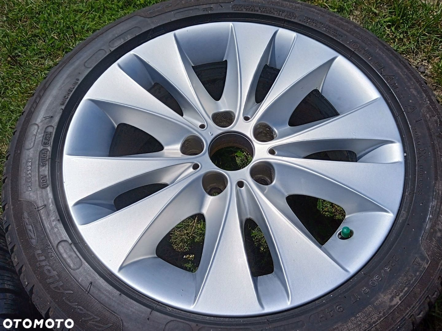 felgi aluminiowe 5x120 BMW 5 3 7 E34 E60 e61 E90 E91 7x16 et20 opony - 6