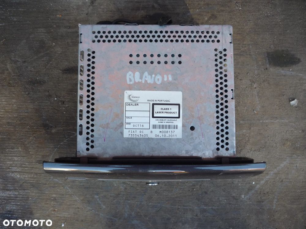 FIAT BRAVO II RADIO ORYGINALNE 735543405 - 2