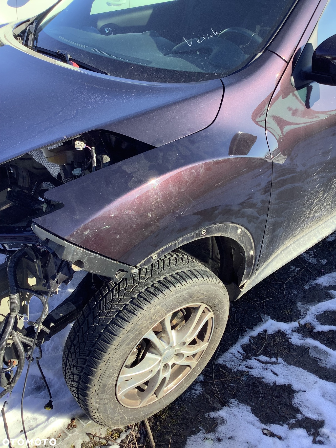 NISSAN JUKE I LIFT MASKA BŁOTNIK - 2