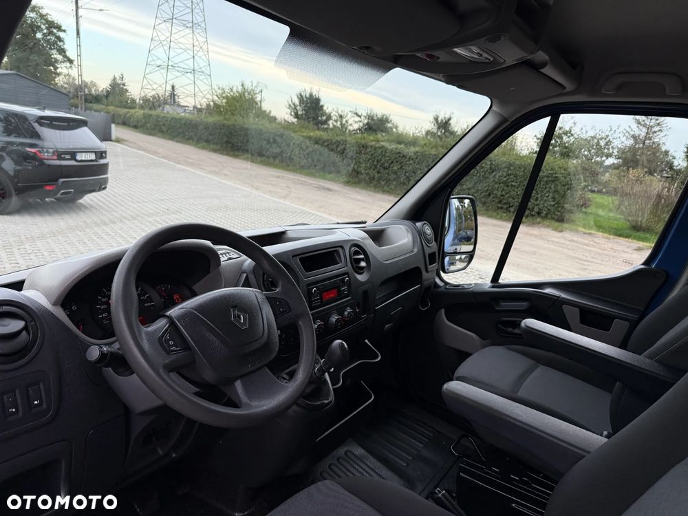 Renault Master MAX Długi Max Wyoski L3H3 2.3 Diesel Brygadówka Faktura VAT 23% 5 Osobowy Klimatyzacja Tempomat - 5
