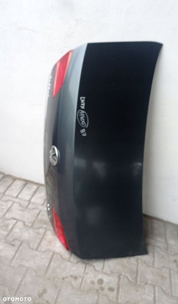 VW PASSAT B7 SEDAN KLAPA KOMPLETNA LK7X - 5