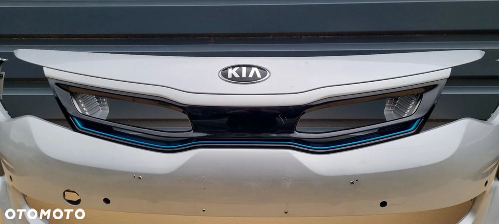 KIA OPTIMA IV HYBRYDA 2018- Zderzak przód oryginał MB252 - 3