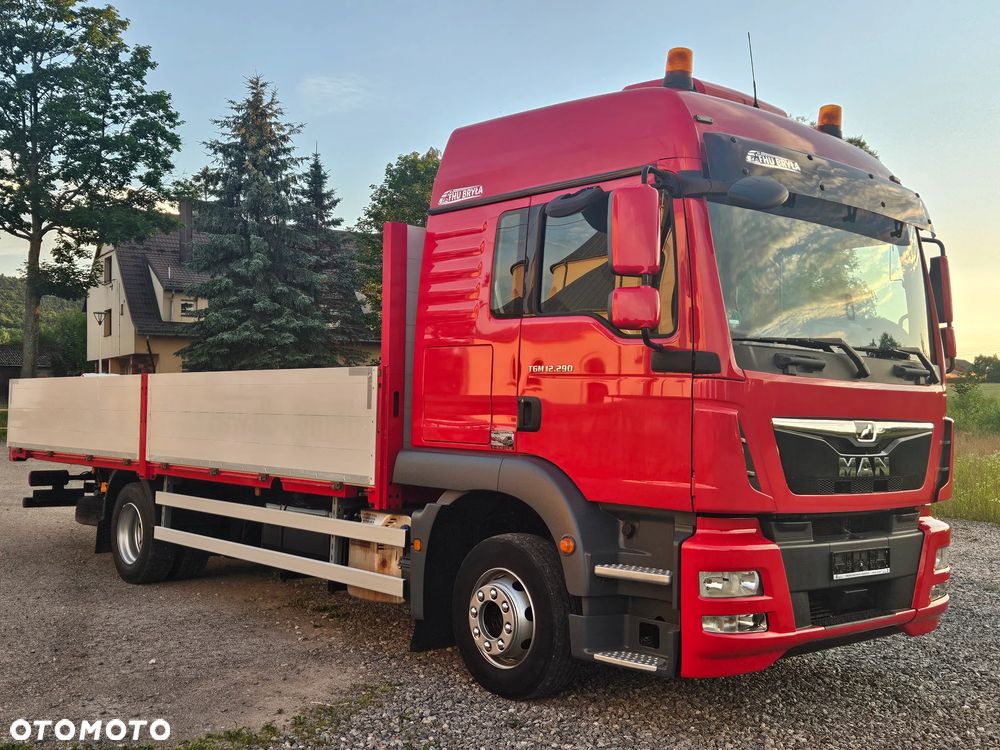 MAN TGM 12.290 / 15.290 /  SKRZYNIOWY / AUTOMAT / SYPIALKA / CAŁY NA PODUSZKACH / 2019 / E6 / JAK NOWY / KLIMA POSTOJOWA - 10