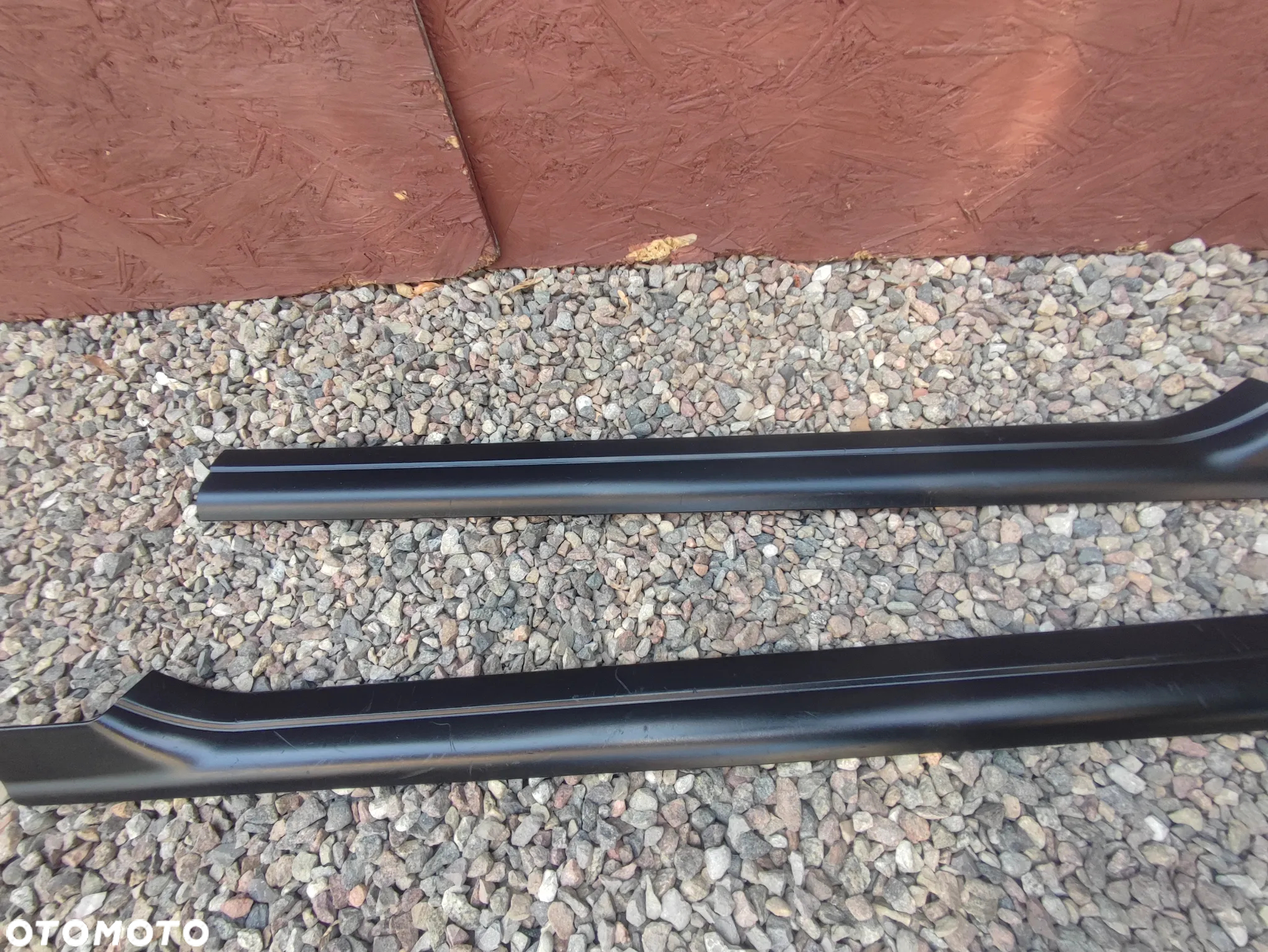 BMW E46 COUPE / M3 / ORYGINALNE LISTWA MASKUJĄCA PROGU WEWNĘTRZNA LEWA / PRAWA / CZARNA ( OSŁONA KRAWĘDZI / USZCZELKI  ) O NR. 51 47 8 239 960 /  51 47 8 239 959 OEM W BARDZO DOBRYM STANIE - 2