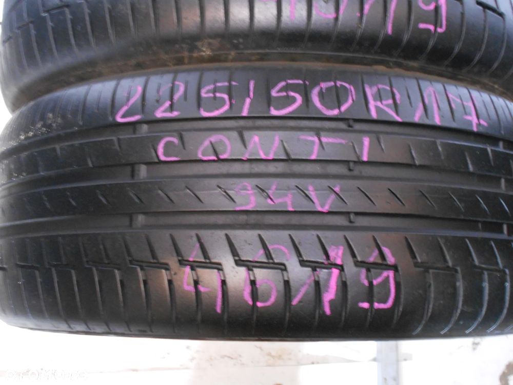 OPONY 225/50R17 CONTINENTAL PREMIUM CONTACT 6 DOT 4619 6.8MM - 3