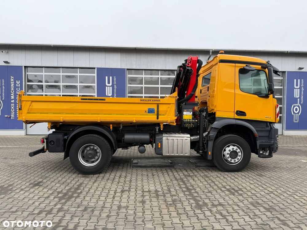Mercedes-Benz AROCS 1843 4x2 EURO6 WYWROTKA Z HDS PALFINGER PK12.501 SLD B - 3
