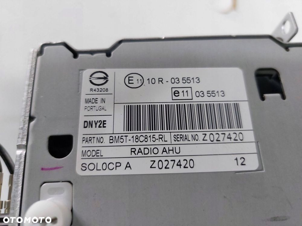 ford b-max focus mk3 radio moduł radia bm5t-18c815-rl - 3