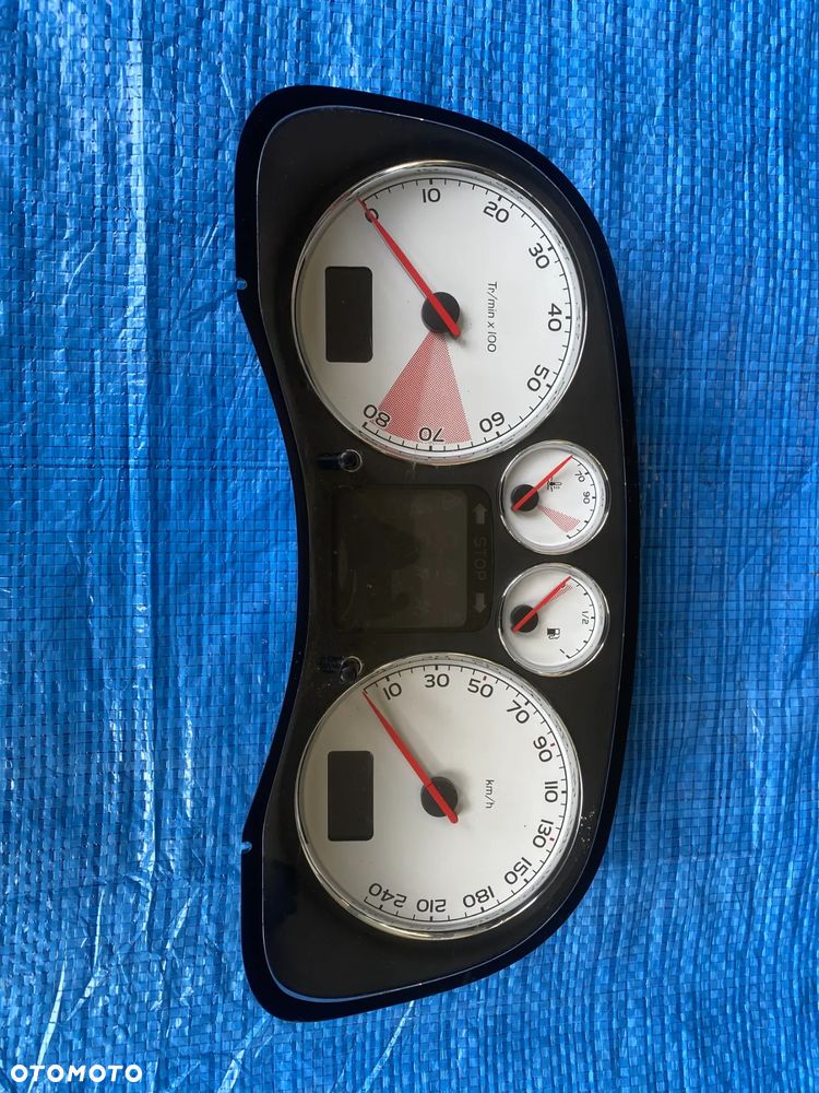 LICZNIK LICZNIKI ZEGARY PRĘDKOŚCIOMIERZ PEUGEOT 307 LIFT 2,0 B 16V 05-10r P9655925780 9655925780  EUROPA - 3