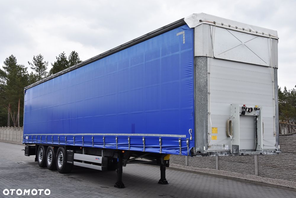 Schmitz Cargobull FIRANA / 240 TYŚ KM PRZEBIEGU! / DACH PODNOSZONY / OŚ PODNOSZONA / WAGA WABCO / STAN JAK FABRYCZNIE NOWY ! ! ! - 5