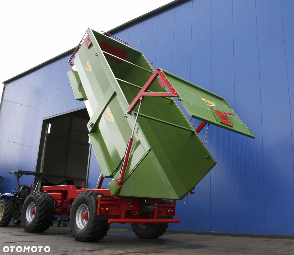 HILKEN MKZ 5000 przyczepa rolnicza / wywrotka skorupowa - 4