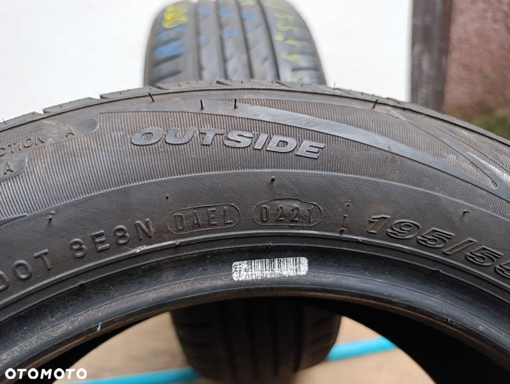 2x 195/55 R15 85V Nexen Nblue HD plus 2021r 6mm - 6