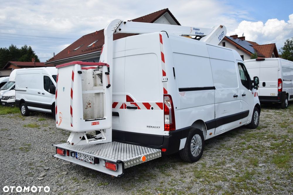 Renault MASTER ​*L2H2​*2.3DCI​​*FT121​*AKTUALNY UDT​*ZAREJESTROWANY​*PODNOŚNIK KOSZOWY​*ZWYŻKA​*8 - 6