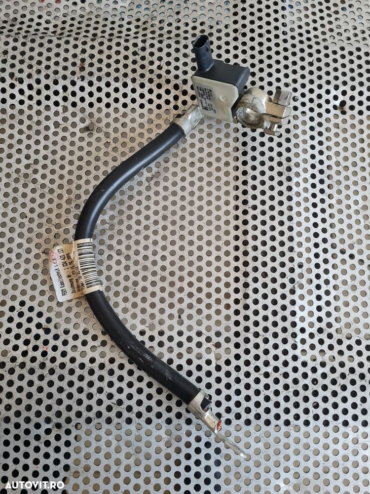 Borna Baterie Minus Audi A4 B8 A5 8T An 2007-2008-2009-2010-2011-2012-2013-2014-2015 Cod 8K0915181E Dezmembrez Audi A5 8T 2.7 Tdi Euro 5 Motor CGKA Cutie Automata MMW Bixenon Volan Stanga - Dezmembrari Arad - 3