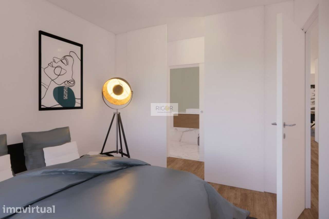 Apartamento T2 em Matosinhos sul com terraço - Grande imagem: 4/13