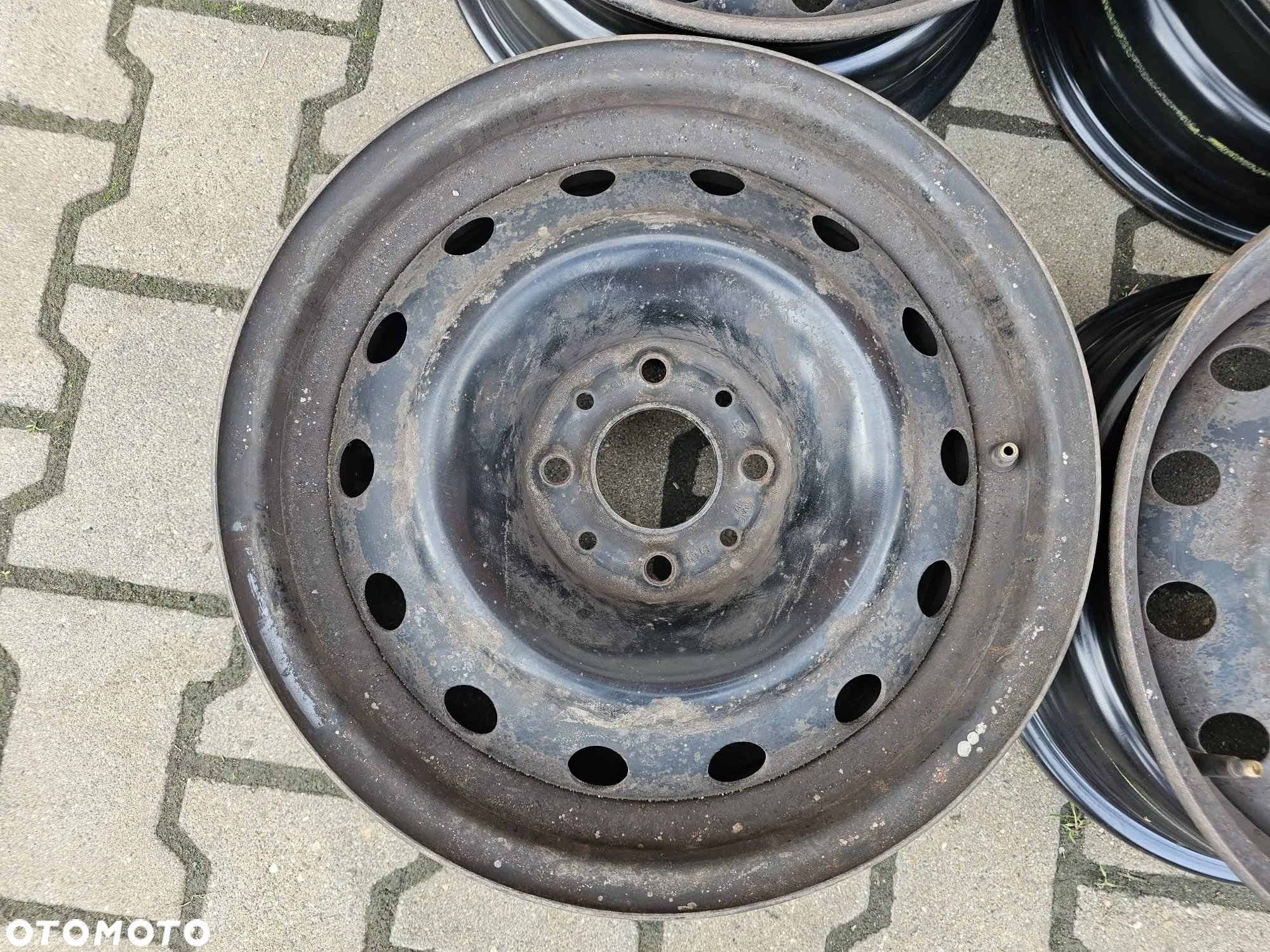 (S12) Felgi stalowe 15'' Peugeot 206 Citroen C3 Xsara / 6Jx15 ET18 4x108 - 5