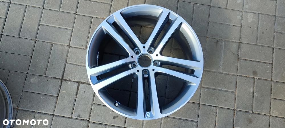 FELGI ALU STOPNIOWANE 5X112 2x8.5J x20 CALI ET 55.6 fi 66.6 2x8.5J x 20 CALI ET42 MERCEDES ML GL GLS KOMPLET 4 SZTUKI - 9
