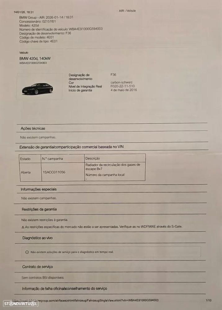 BMW 420 Gran Coupé d Pack M Auto - 52