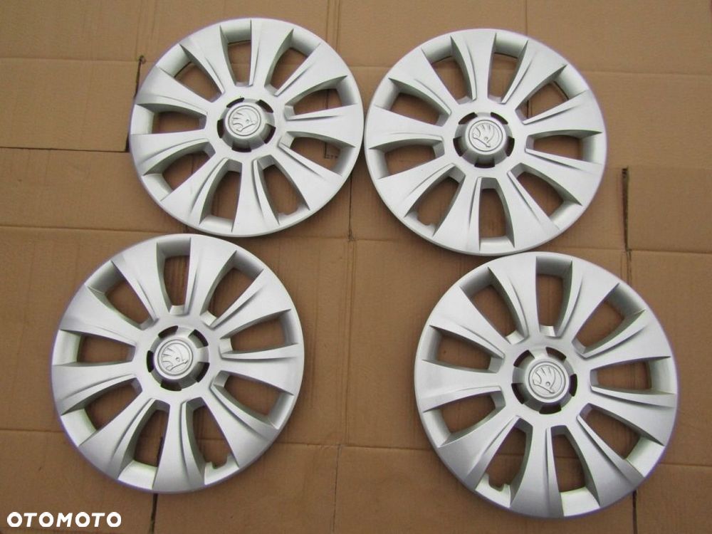 4x Kołpaki 16 Skoda Fabia Octavia I II III IV Kamiq Karoq Scala Superb Yeti - 10