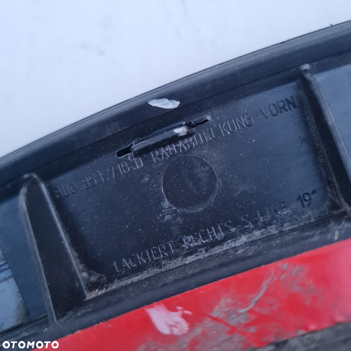 AUDI Q3 8U0 S-LINE LISTWA BŁOTNIKA LEWA PRAWA - 9
